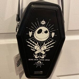 BNWT SKINNYDIP Disney's The Nightmare Before Christmas Coffin Crossbody